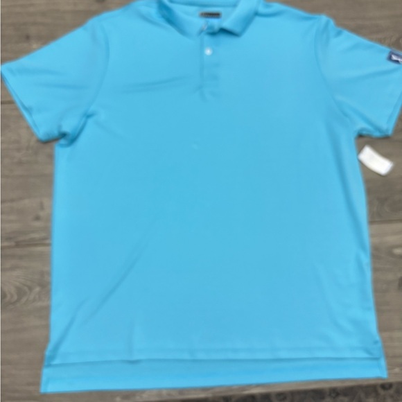 PGA Tour Men's Aqua Short Sleeve Tee - Picture 7 of 7
